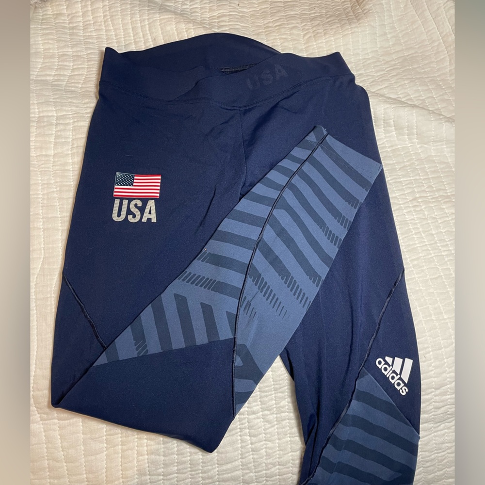 USA cross waist adidas M leggings